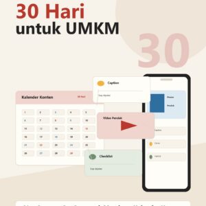 Mesin Konten 30 Hari untuk UMKM